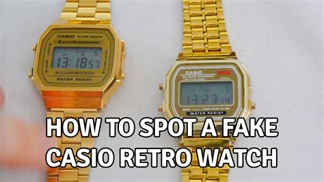 fake casio gold watch|casio watches genuine.